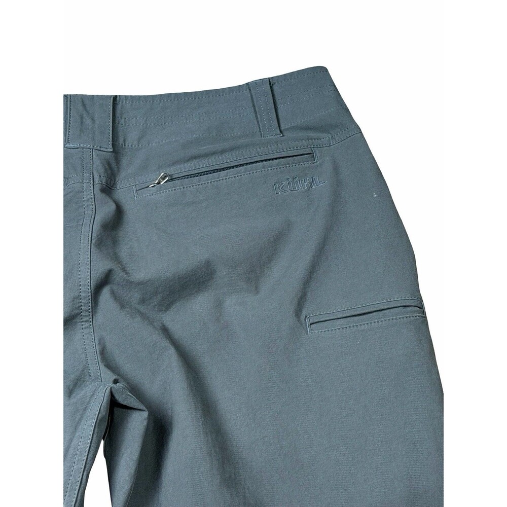 Kuhl Resistor Chino Pants Mens 34x32 Gray Stretch Pockets Hiking Outdoors - Picture 4 of 9